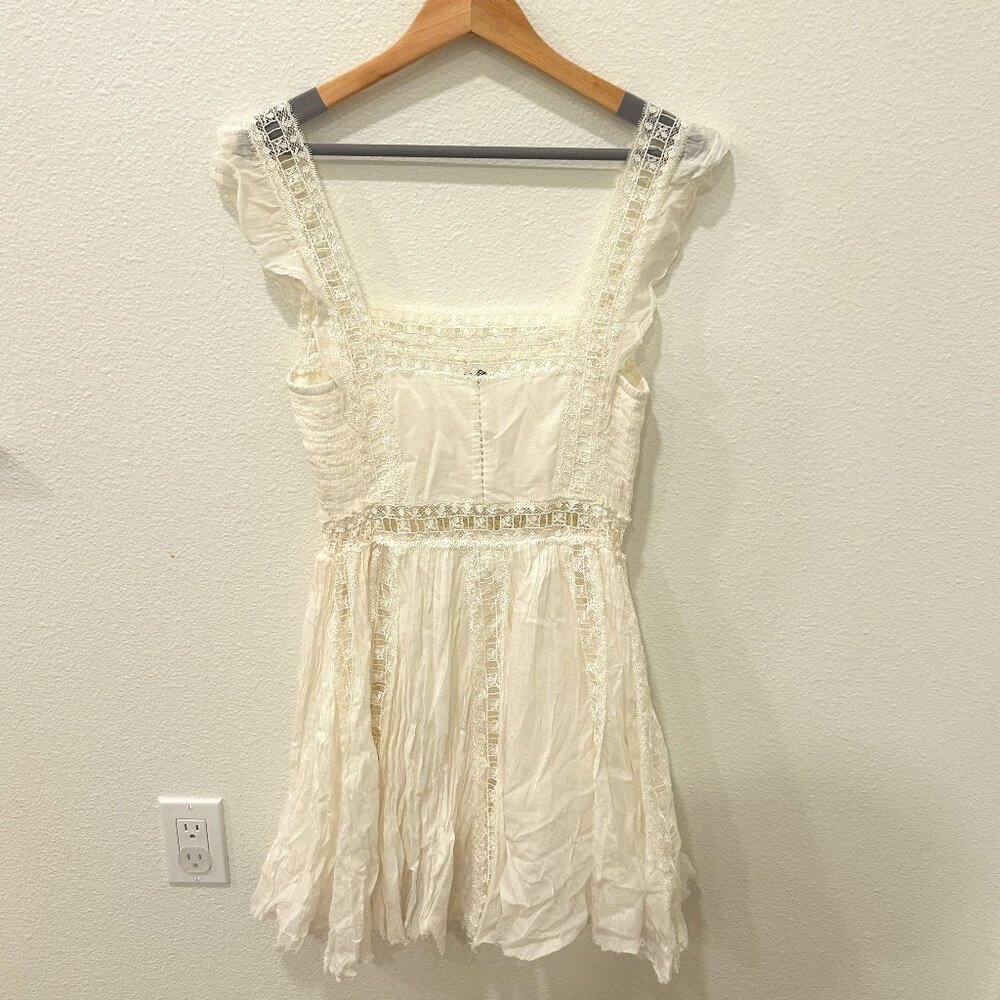 Free People One of a Kind White Dress